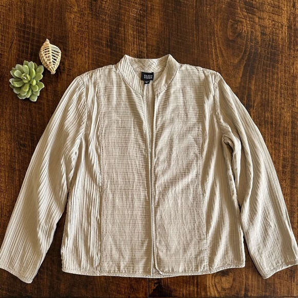 Eileen Fisher | Silk Jacket - Picture 1 of 8